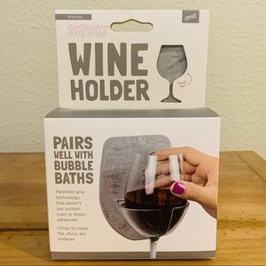 Bathtub Wine Holder